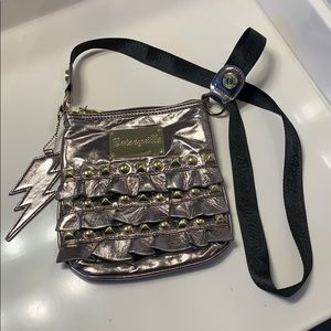 Betsey Johnson Betseyville Rose Gold Cross Body Bag